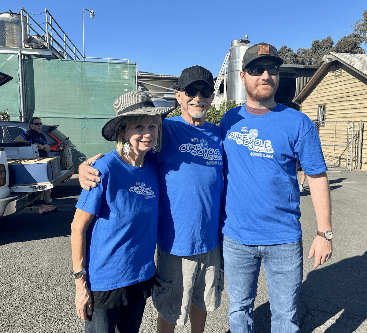 Cure the Cycle Challenge participants